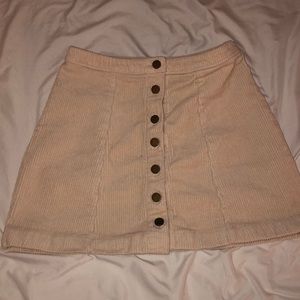 Corduroy skirt